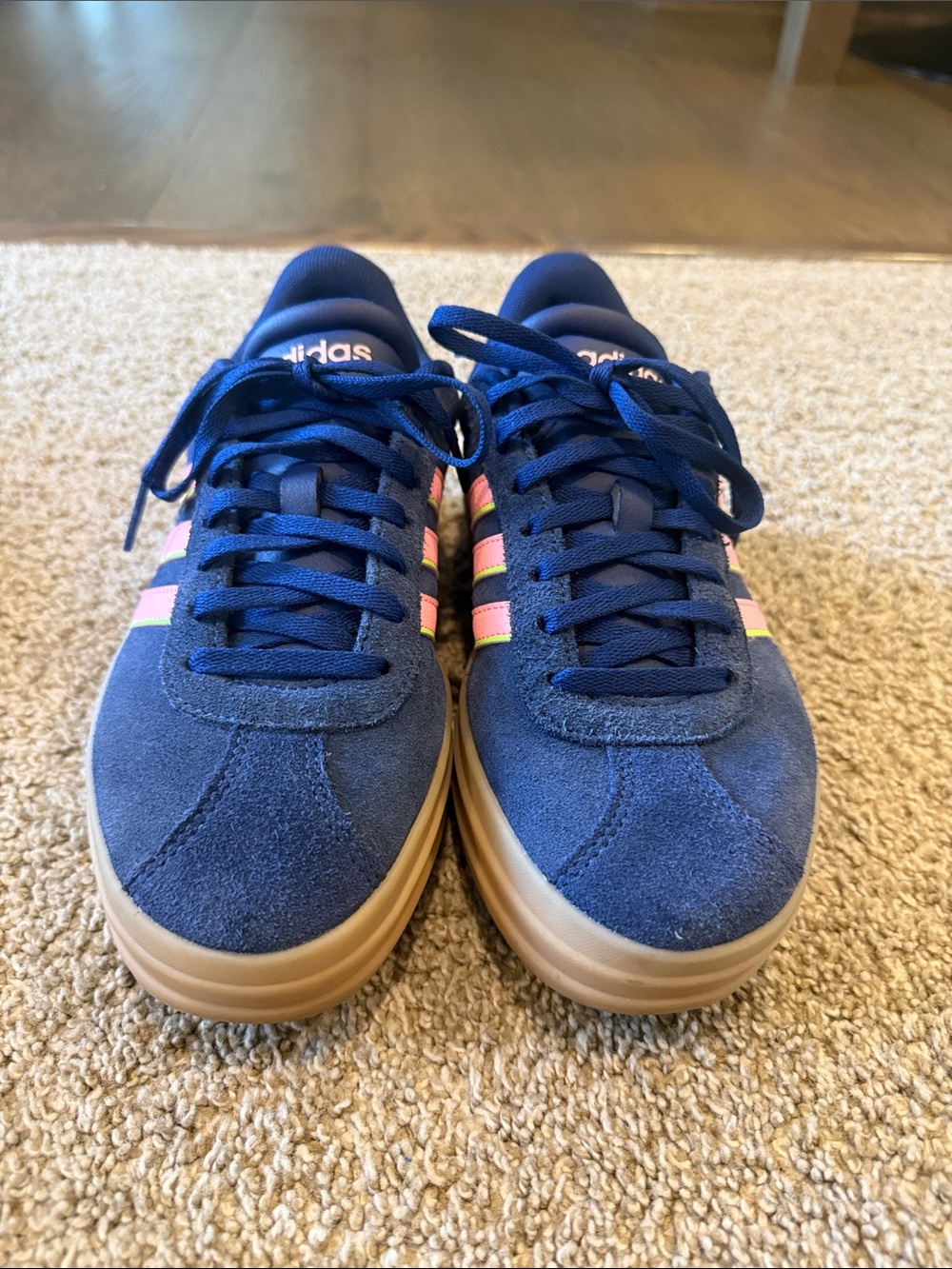 Women’s Adidas Navy Sneakers Size 6